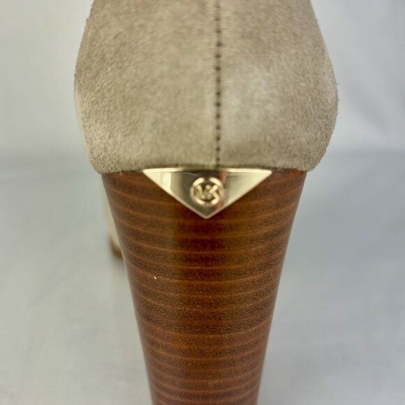 MICHAEL KORS Grey Suede Chelsea Ankle Boots sz 10 Excellent condition - Picture 4 of 11